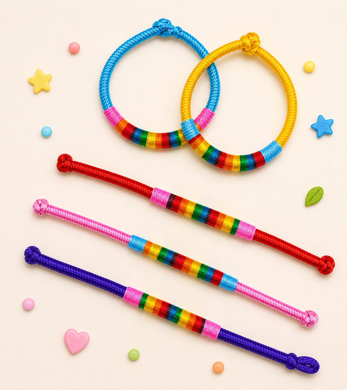 Colourful Thread Bracelet