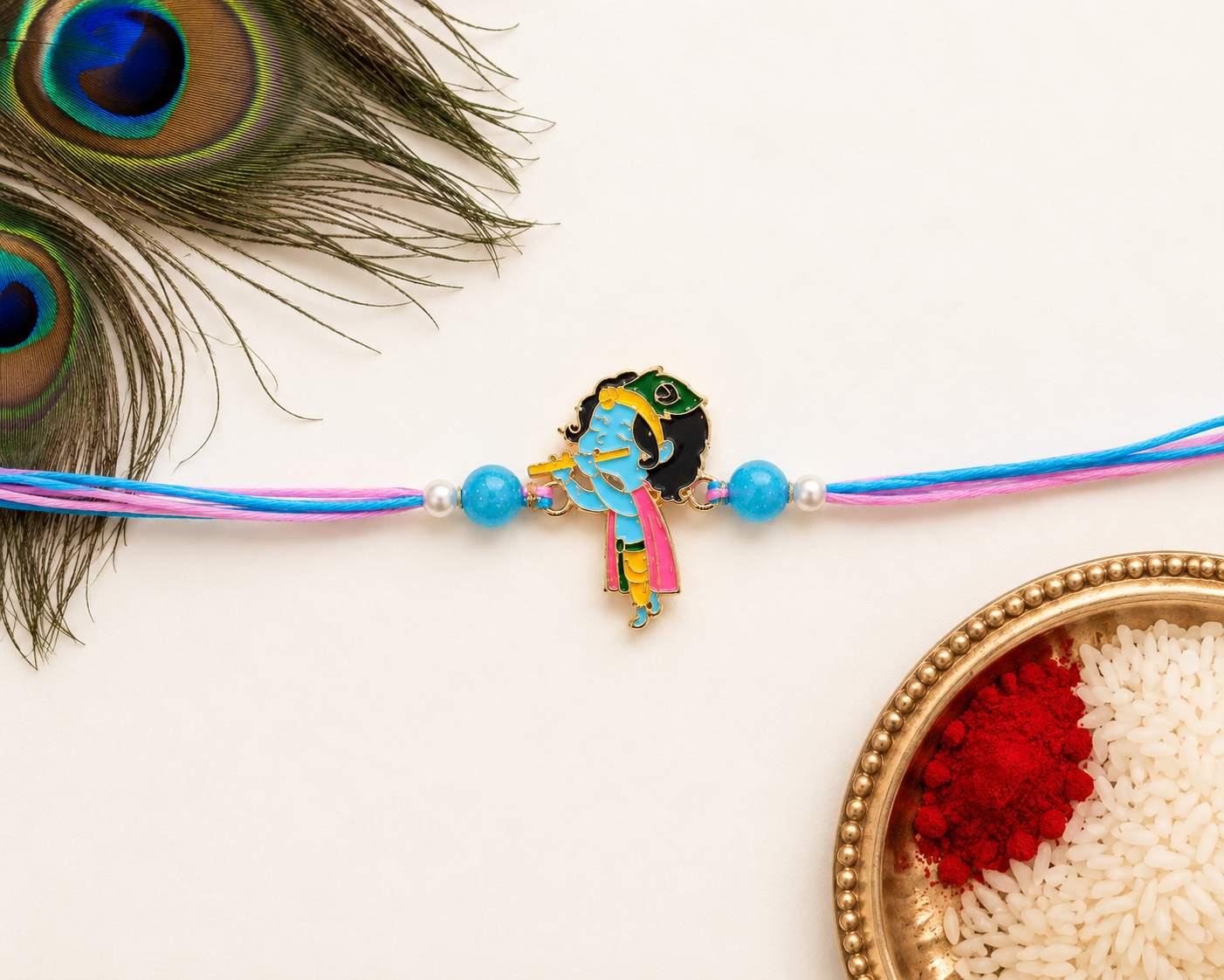 Enchanted Krishna With Flute