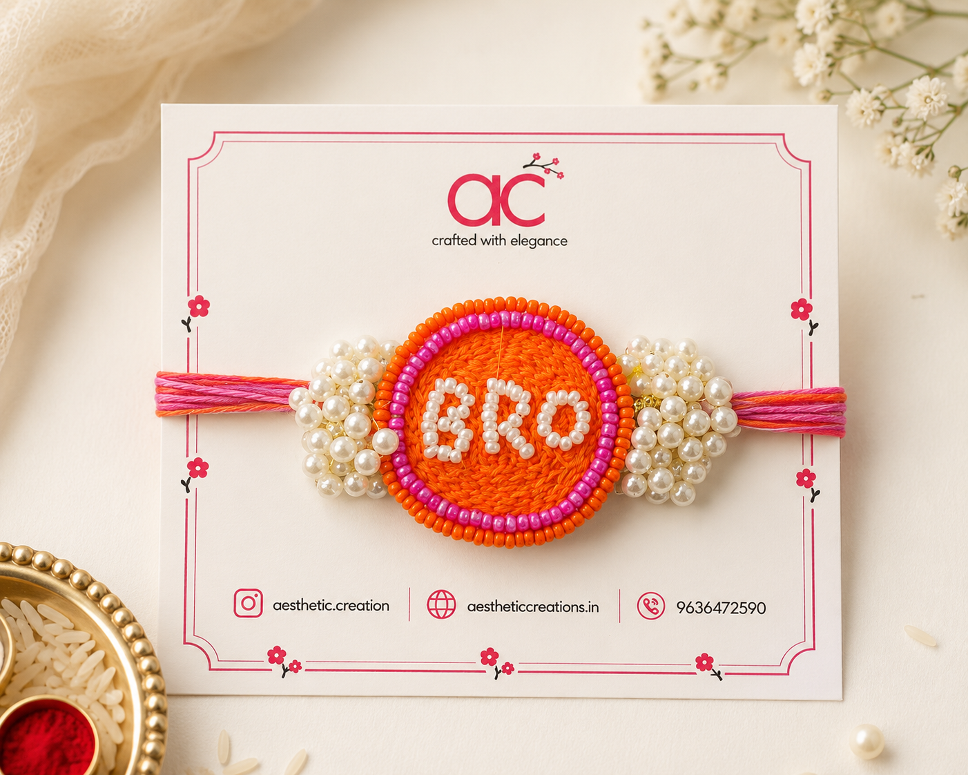 Custom Bhai Rakhi