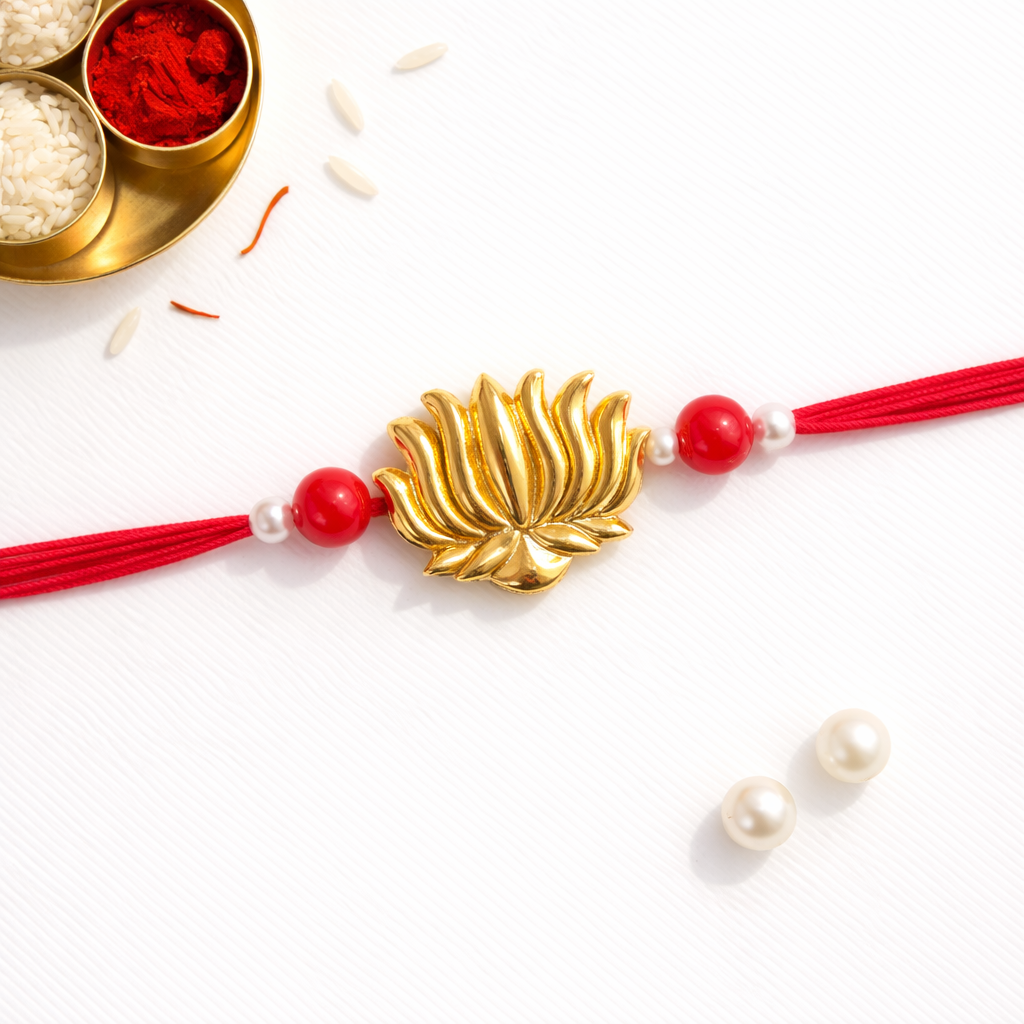 Big Lotus Rakhi