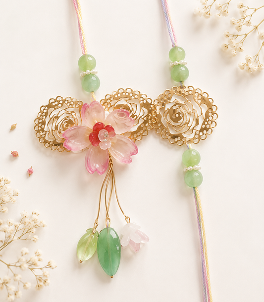 Rose Garden Bhaiya Bhabhi Rakhi