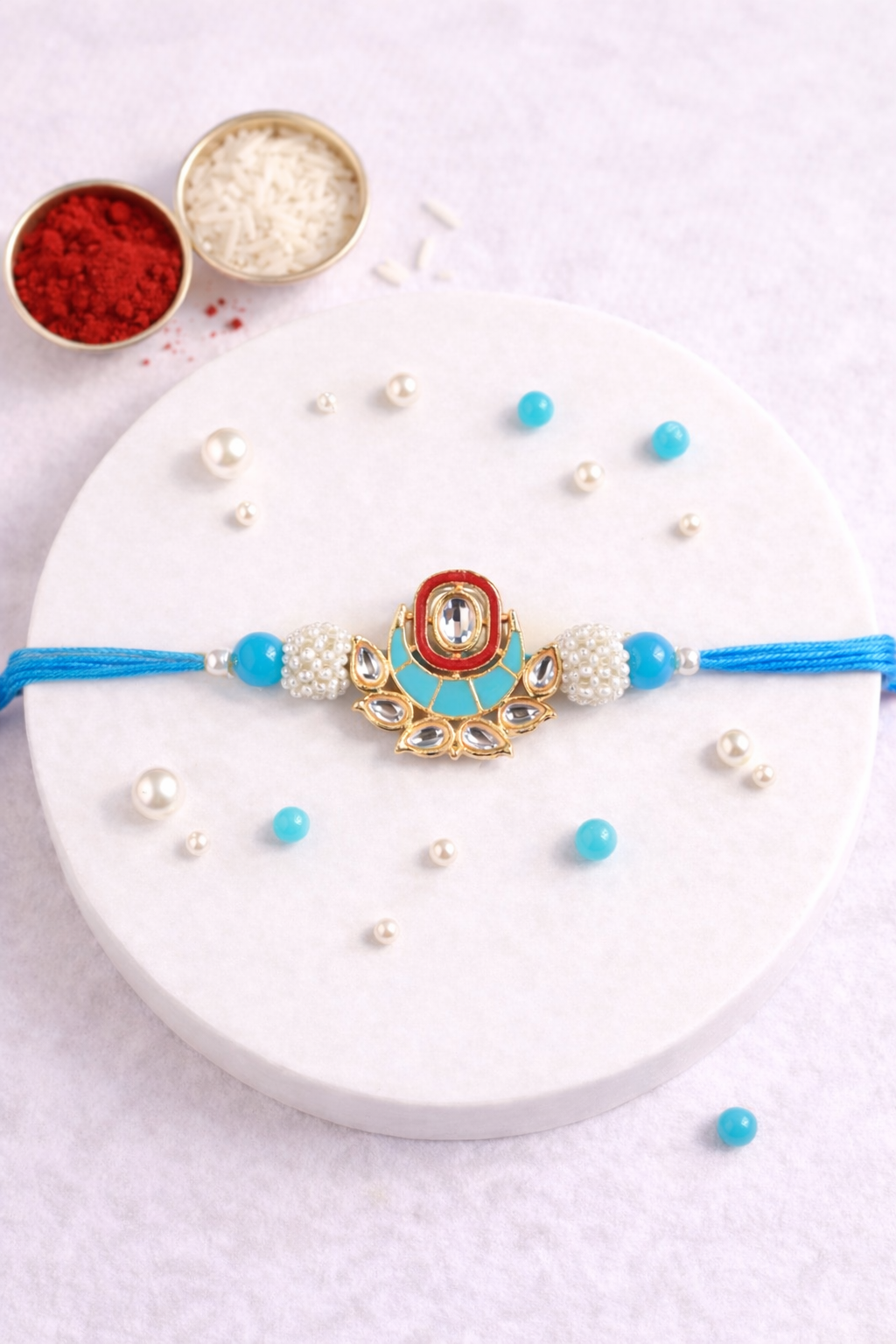 Royal Kundan Rakhi