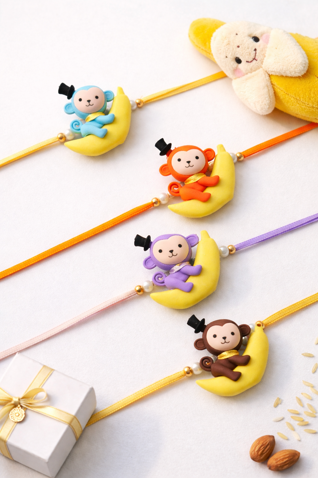 Banana Buddy Rakhi (Random Colour)