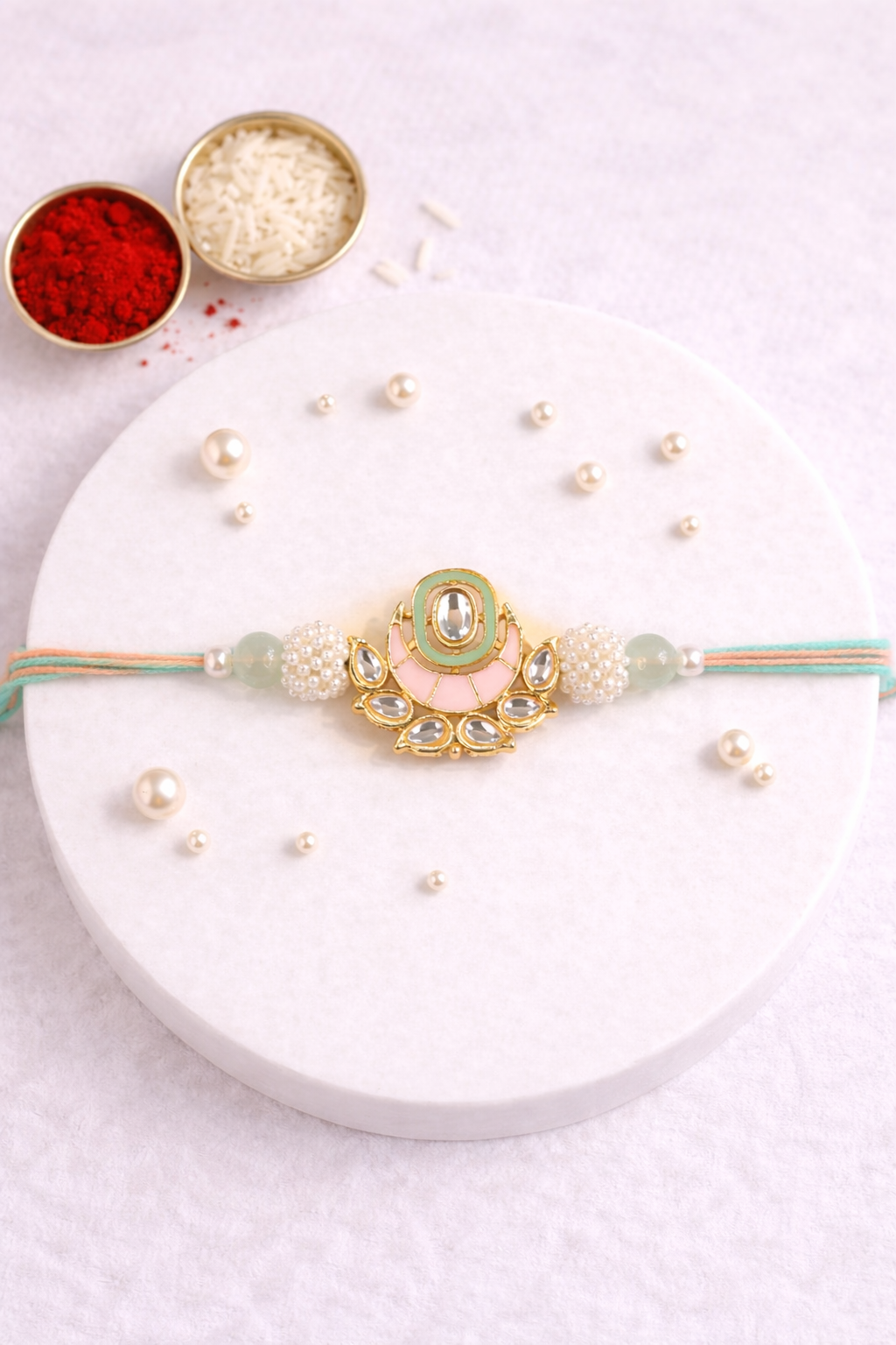 Royal Kundan Rakhi