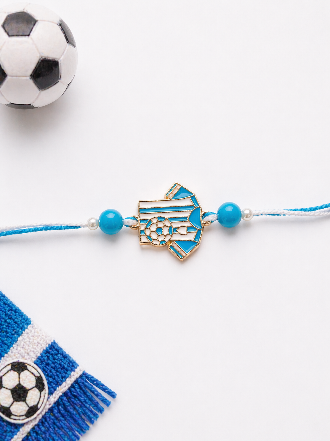 Football T-shirt Rakhi (Random Colour)