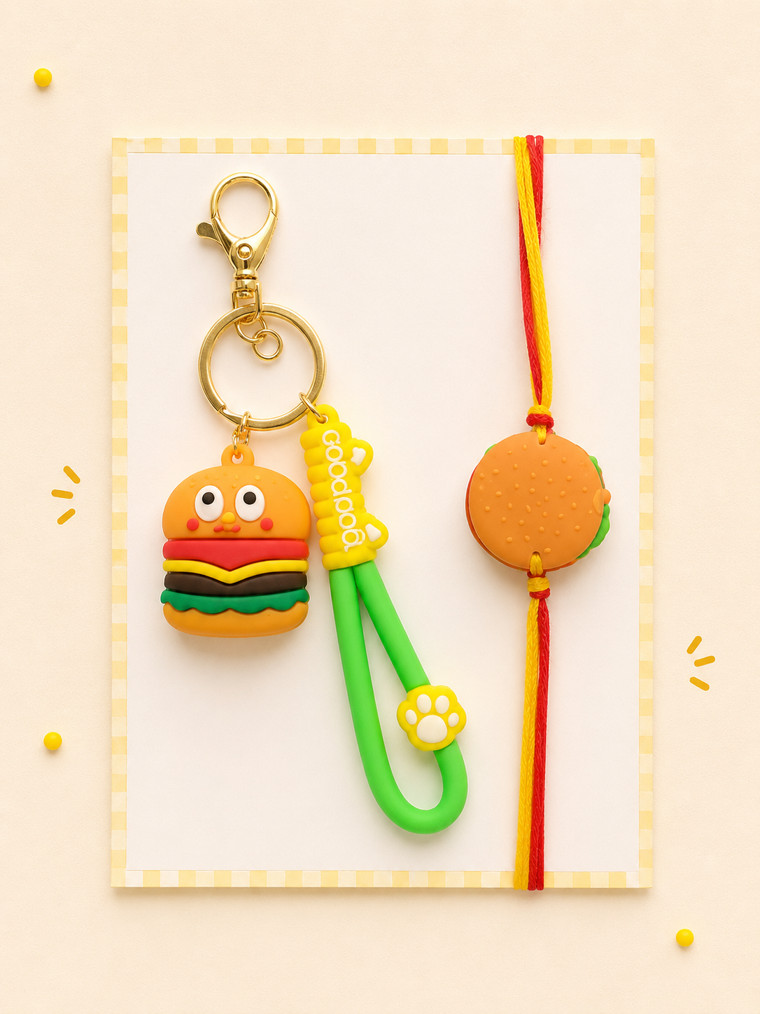 Happy Snack Rakhi Set
