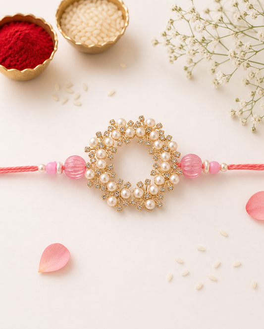 Premium Stone Ring Rakhi