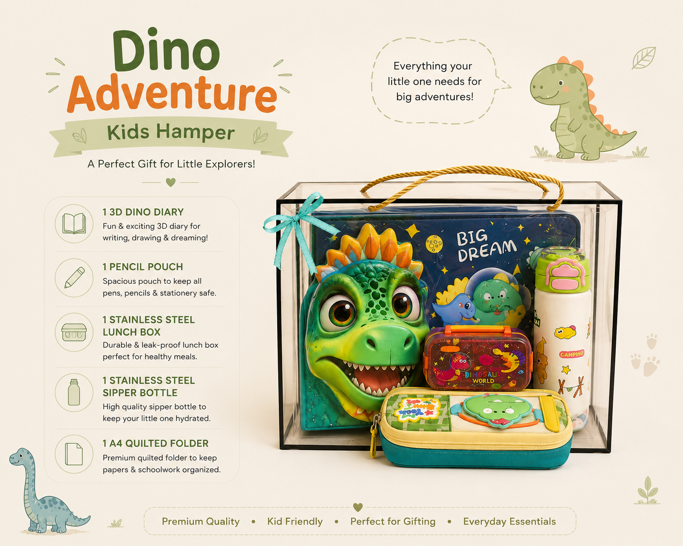 Dino Adventure Kids Rakhi Hamper 🦖🌿opy)