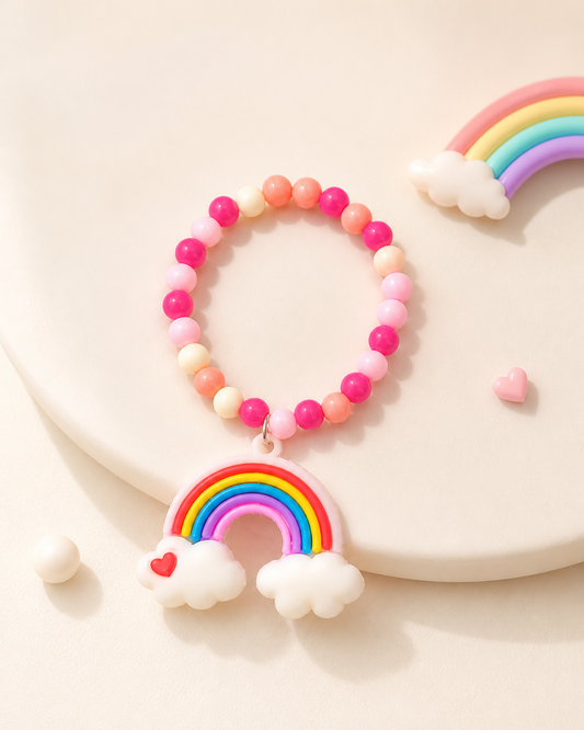 Rainbow Charm Bracelet Rakhi