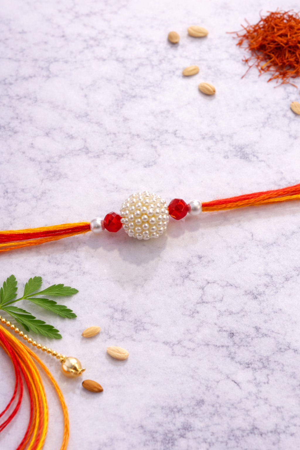 Pearl Bead Moli Rakhi