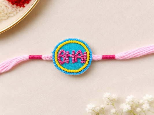 Custom Handwork Bhai Rakhi