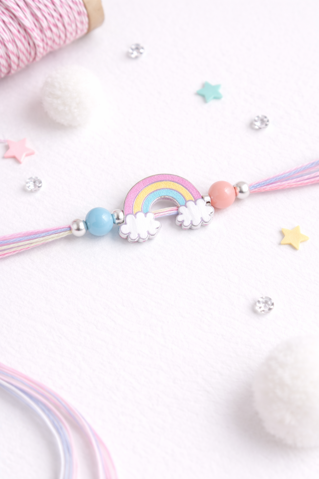 Cute Rainbow Rakhi