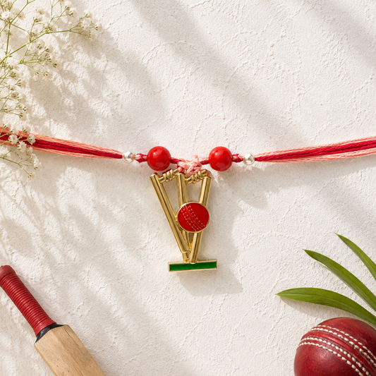 Cricket Wickets And Ball Rakhi