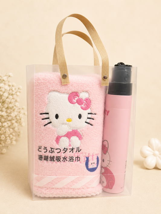 Hello Kitty Cozy Essentials Gift Hamper 🎀☂️